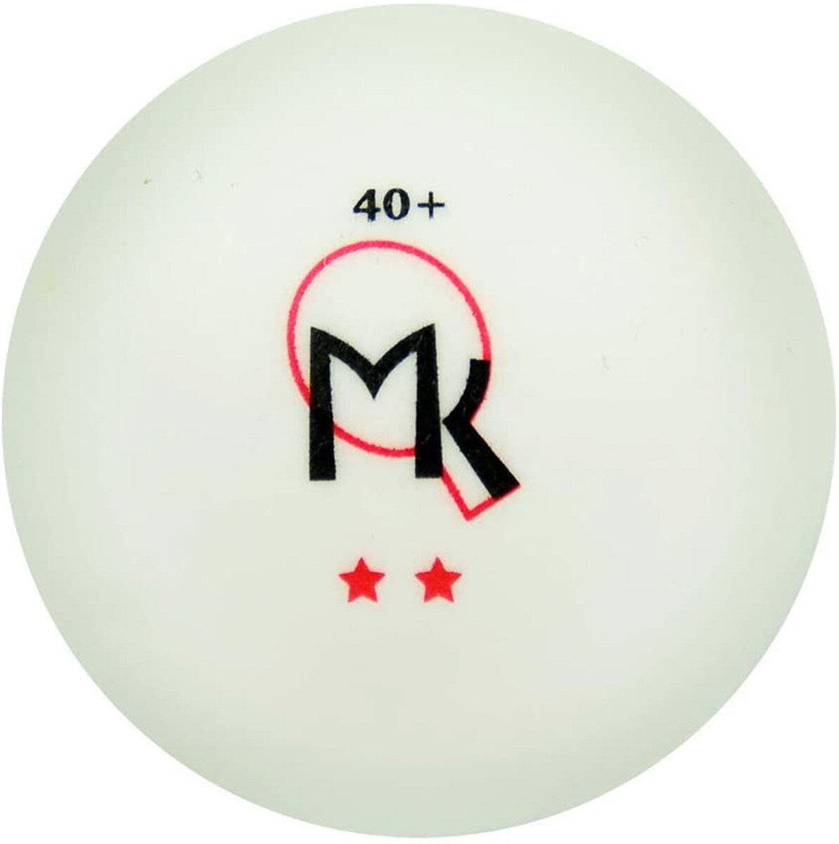 White 2-Star Ping Pong Balls